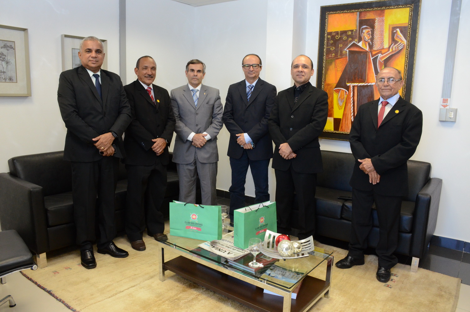 	Diretores e conselheiros do COPM-BM são recebidos pelo presidente do TJ da Paraíba