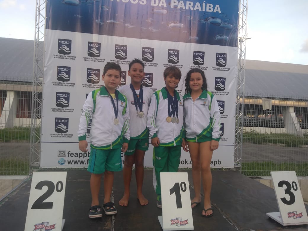 Natação do COPM-BM brilha na abertura do Campeonato Paraibano