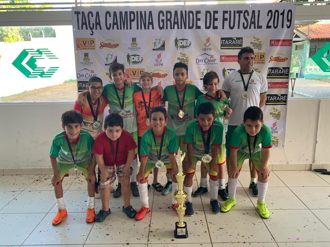 Futsal do COPM-BM faz bonito na Taça Cidade Campina Grande