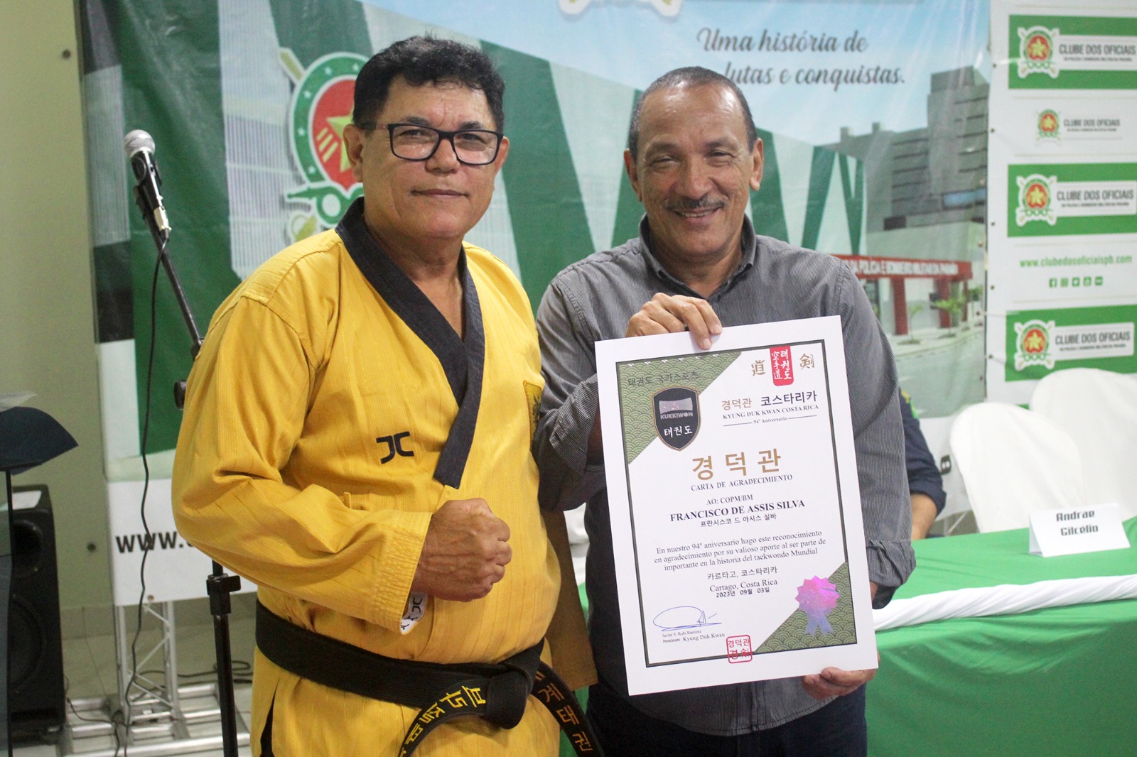 Clube dos Oficiais realiza mais um grande evento de taekwondo