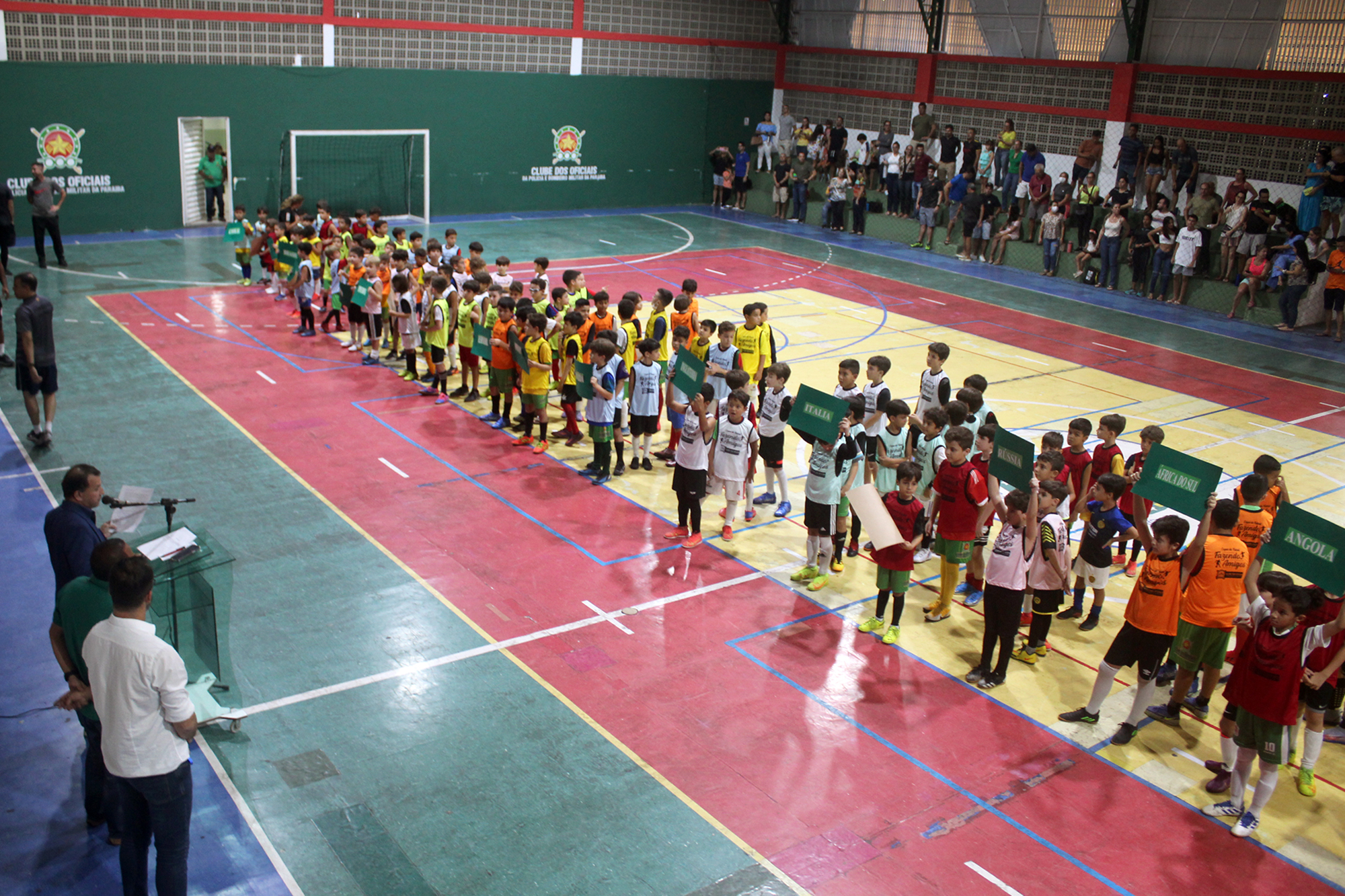 Clube dos Oficiais abre a Copa Fazendo Amigos de Futsal em João Pessoa