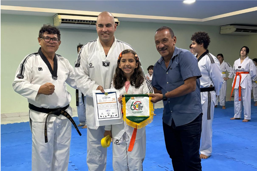 Destaques no taekwondo são homenageados no COPM-BM