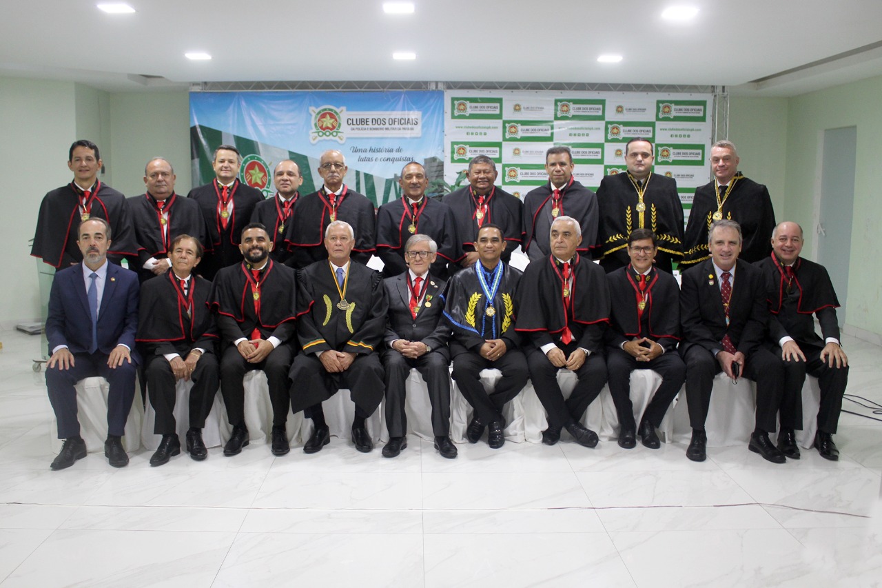 Clube dos Oficiais sedia cerimônia de posse da Academia de Letras dos Militares Estaduais da Paraíba